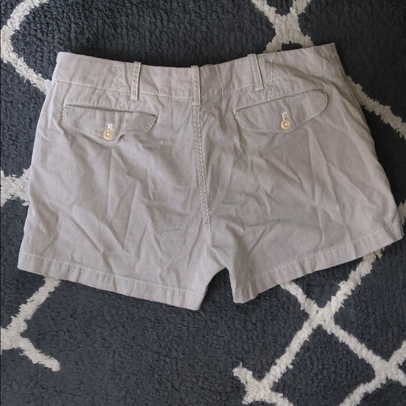 Ralph Lauren sz 6 brown/white 3.25” inseam shorts - Picture 3 of 4